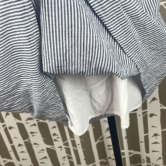 Savanna Jane Floral Embroidered Striped Dress M - Picture 5 of 9